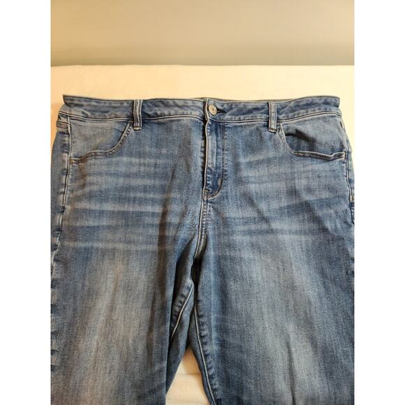 American Eagle Jeggings Jeans Womens 20 (40 X 27) Blue Next Level Stretch - Picture 2 of 16